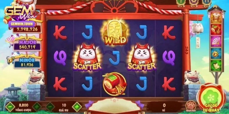 Giao diện đẹp mắt của nổ hũ